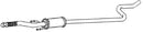 Klarius CN768L - Box With Centre Pipe  - Fits Citroen C3 Aircross 1.2THP