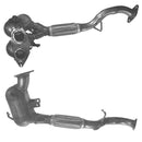 BM Cats Approved Petrol Catalytic Converter - BM91300H with Fitting Kit - FK91300 fits Alfa Romeo