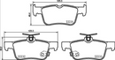Brembo Brake Pad Set - P24217