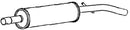 Klarius RN1067X - Box With Tail Pipe  - Fits Dacia Sandero II 1.2