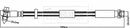 Borg & Beck Brake Hose  - BBH8183 fits Jaguar X Type (CF1)