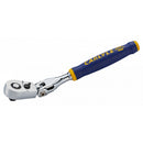 Carlyle Hand Tools 3/8in. Dr Flexible Ratchet with Comfort Grip - R38LF120