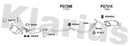 Klarius PG729B - Centre Pipe  - Fits Peugeot 407 2.0HDi