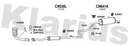 Klarius CN530L - Box With Centre Pipe  - Fits Citroen 1.6i