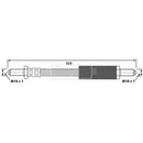 Borg & Beck Brake Hose  - BBH6157 fits Ford Granada (GU),(GNU)
