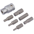 Draper Expert Metric HEX Bit Set&Holder 7PC - 83565