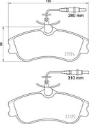 Padtech Brake Pad Set - PAD1812