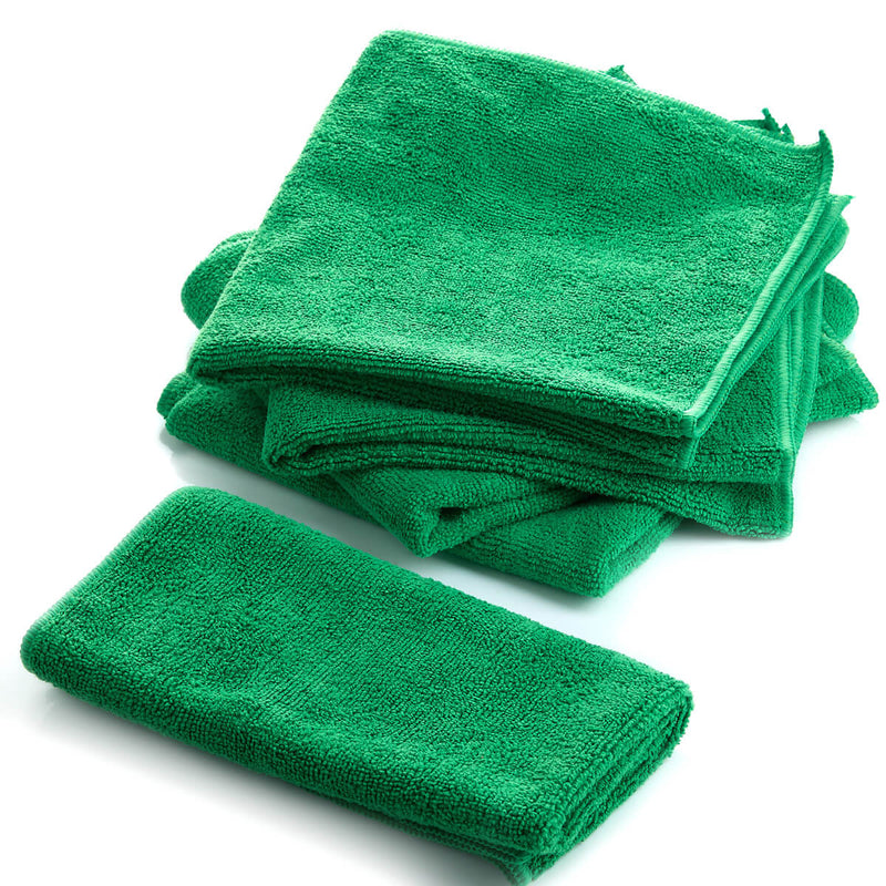 Nilco Microfibre Cloths Green - 5 Pack - TETNCA012