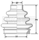 First Line Cv Joint Boot Kit  - FCB6177 fits BMW 1 Series