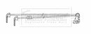 Borg & Beck Wear Lead  - BWL33081