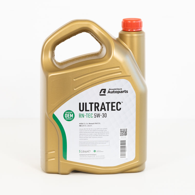 Ultratec RN-TEC 5W30 - 5 Litre Engine Oil