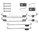 Borg & Beck Fitting Kit -  Shoes  - BBK6303 fits Nissan Pixo, Suzuki Alto 09-