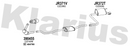 Klarius 390455 - Diesel Particulate Filter  - Fits Jaguar XF 2.2D