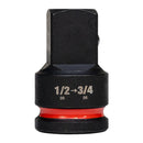 Milwaukee Impact socket adaptor 1/2in to 3/4in-1pc - 4932480355