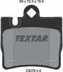 Textar Brake Pad Set - 2307801