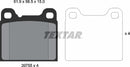 Textar Brake Pad Set - 2075506