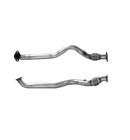 BM Cats Front Pipe - BM70259 with Fitting Kit - FK70259 fits Fiat