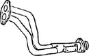 Klarius 301213 - Front Pipe For Cat  - Fits Audi 80 1.6i