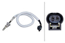 HELLA 6PT 010 376-451 Sensor, exhaust gas temperature - 2-pin connector
