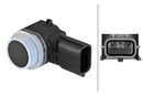HELLA 6PX 358 270-371 Sensor, parking distance control - 3-pin connector - mounting