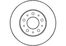 Disctech Brake Disc (Single) - Fits Volvo - ABD2683 - Front Axle