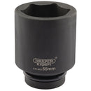 Expert HI-TORQ 6 Point Deep Impact Socket, 1" Sq Dr, 55mm