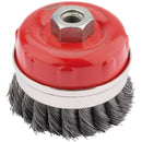 Draper Expert 100mm Twist Knot CUP Brush M14 - 52633