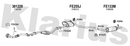 Klarius 301228 - Front Pipe For Cat  - Fits Ford Granada 2.0i