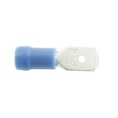Wot-nots Wiring Connectors - Blue - Male Tab - 6.3mm - Pack of 4 - PWN110