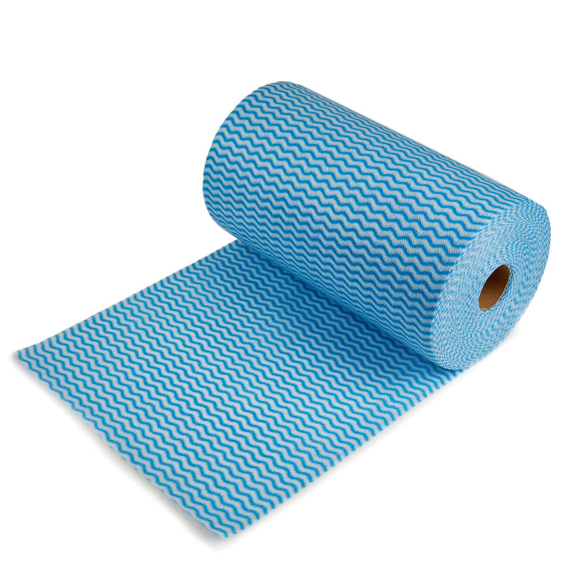 Nilco Non-Woven Cloths Roll Blue - 100 Sheets - TETNCA005