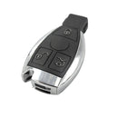 Autowave Mercedes-Benz 3 Button Chrome IR/Keyless Remote Case - AUTKC013