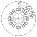 Borg & Beck Brake Disc - BBD32618