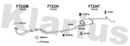 Klarius FT232W - Front Pipe  - Fits Fiat Panda 1000 1.0