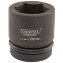 Expert HI-TORQ 6 Point Impact Socket, 1" Sq Dr, 38mm