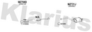 Klarius MZ708D - Centre Pipe  - Fits Mercedes C220 2.1CDi