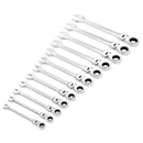 Draper 12Pc Flex Head Ratch Spann Set - 27733