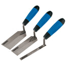 Draper Edging Trowel Kit- S/Grip 3 PC - 81263