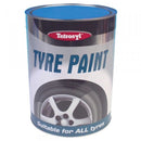 Carplan Tyre Paint - Black - 5 Litre - TYM005