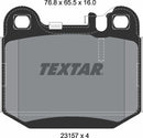 Textar Brake Pad Set - 2315702