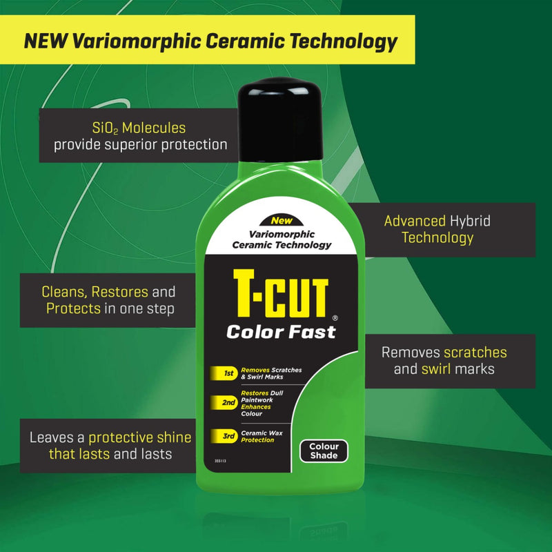 T-Cut Color Fast Ceramic Green 500ml - TETCFC008