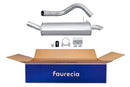 FAURECIA 8LD 366 034-571 Rear Muffler - Easy2Fit® Kit - fits RENAULT MEGANE II