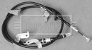 Borg & Beck Brake Cable - BKB3487 fits Suzuki Swift IV (Discs) 11-