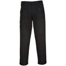 Portwest Action Trousers - Black - 42in. Waist (Short) - S887BKS42