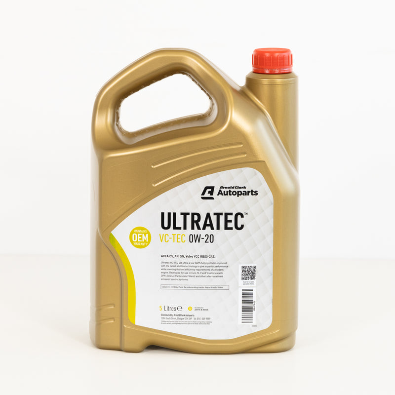 Ultratec VC-TEC 0W20 - 5 Litre Engine Oil