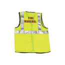 Safety First Aid Hi-Vis Fire Marshall Waistcoat - L/XL - Q4221