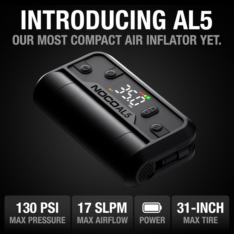 Noco 5A Li-Ion Lithium Air Inflator - AL5