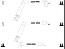 Lemark Ignition Lead Set - HOES1236