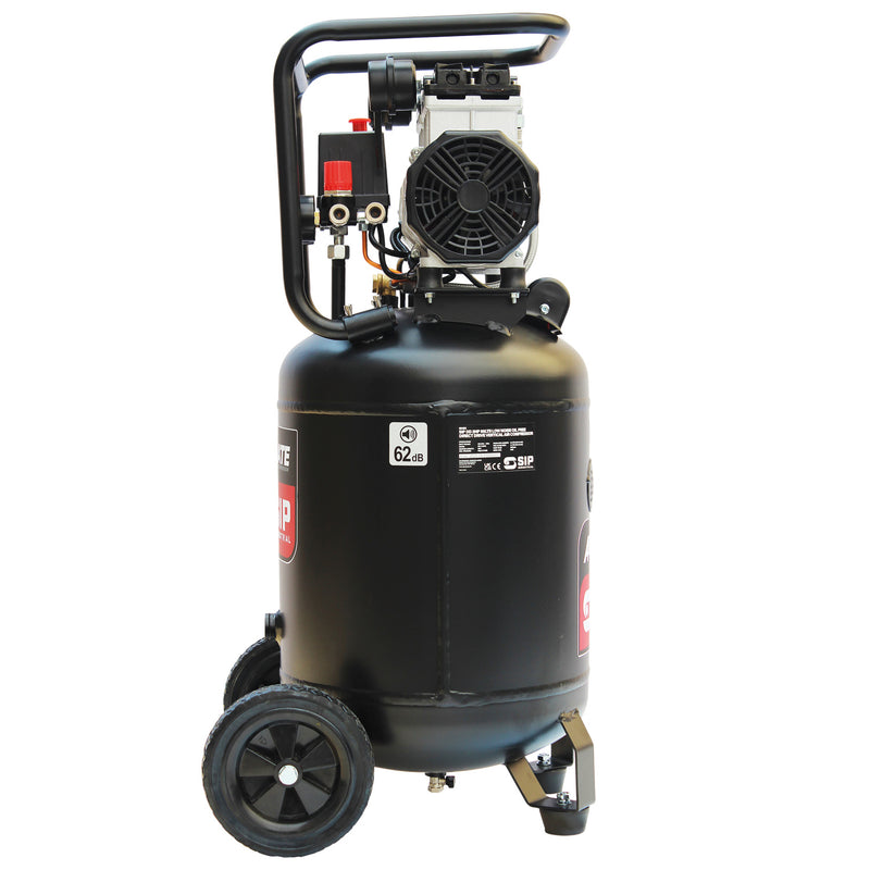 SIP DD 2hp 50ltr Low Noise Oil-Free Vertical Direct Drive Compressor