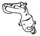 Klarius 323707 - Catalyst Type Approved Withpip  - Fits Nissan Micra 1.2