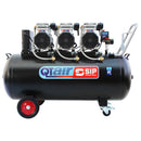 SIP QT AIR DD 4.5hp 200ltr Ultra Low Noise Compressor & Hose Reel Package - 05498AHR15